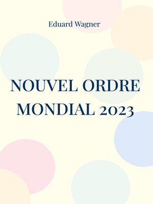 cover image of Nouvel Ordre Mondial 2023